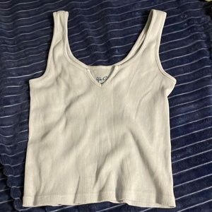 Pacsun grey crop top